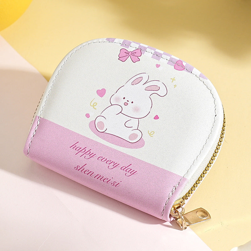 Women's & Men's & Trendy Document Bank Storage Cute Card Holder