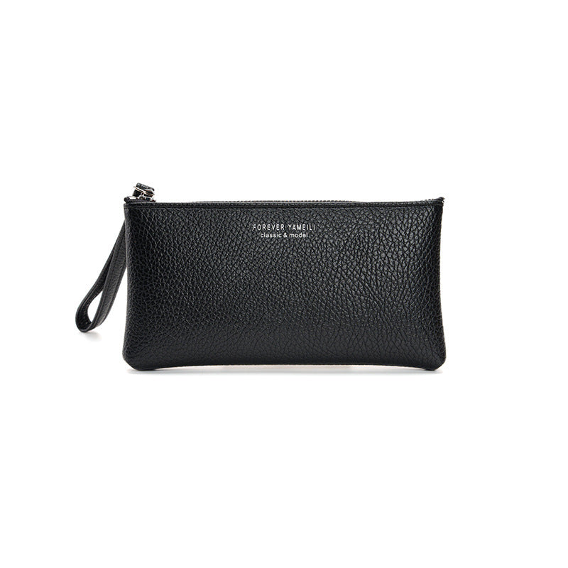 Women's Korean Style Zipper Long Large Capacity Ladies Wallets