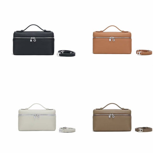 Women's Lunch Box First Layer Cowhide Genuine Handbags