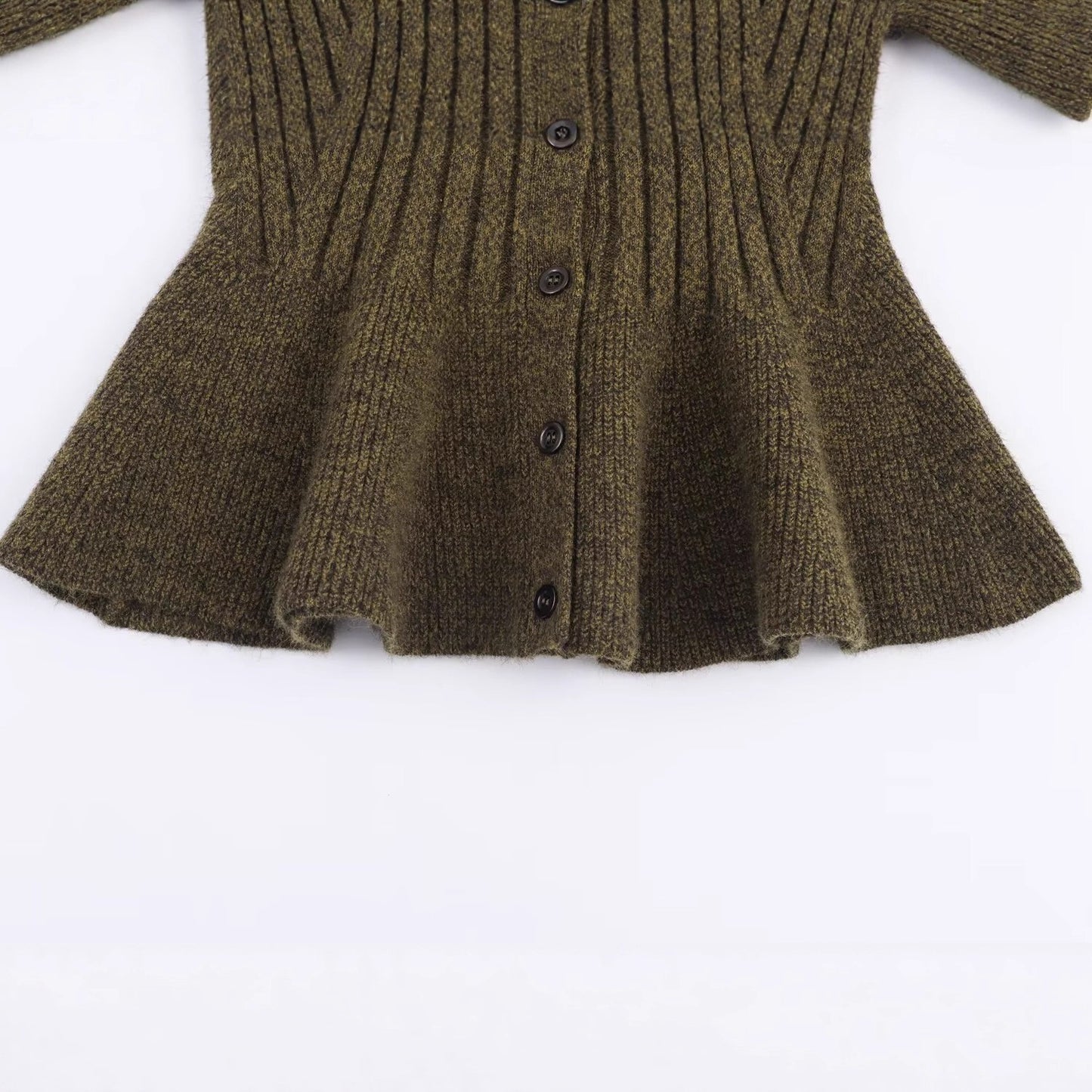 Innovative Versatile Fashion Hem Rib Knitted Knitwear