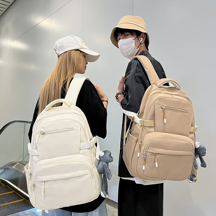 Korean Simple Early High College Leisure Middle School Students' Schoolbags
