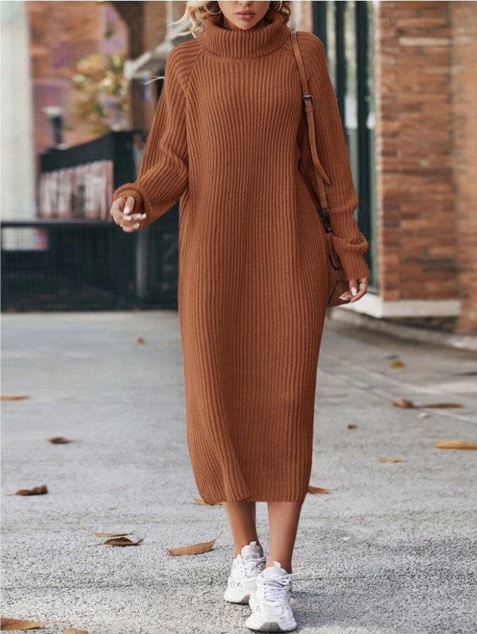 Winter Match With Woolen Loose Over Knee Skirts