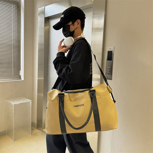 Women's Folding Short-distance Dry Wet Separation Fashion Travel Bags