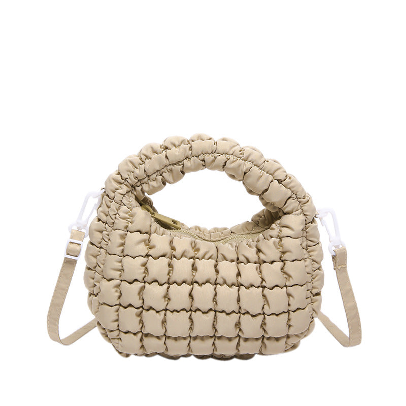 Women's Cloud Pleated Dumpling Niche Down Clothes Crossbody Bags