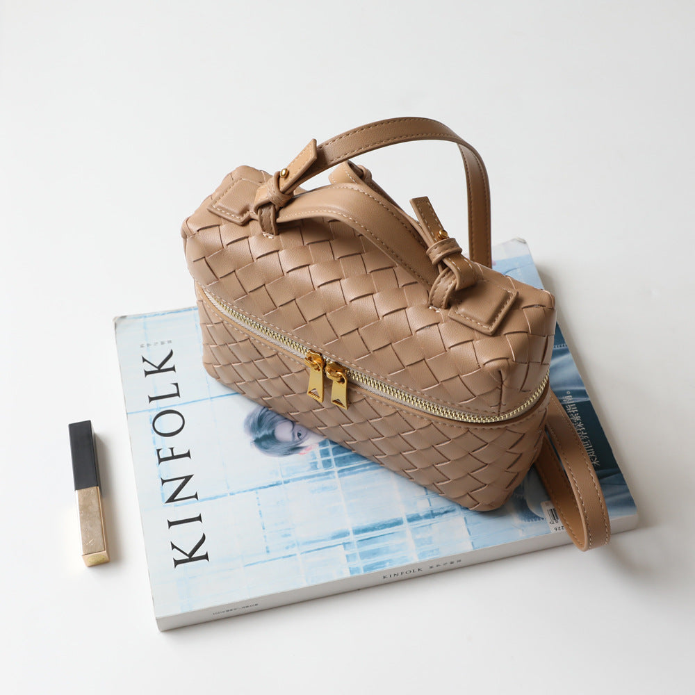 Casual Women's Summer Fashion Handmade Woven Small Square Bags