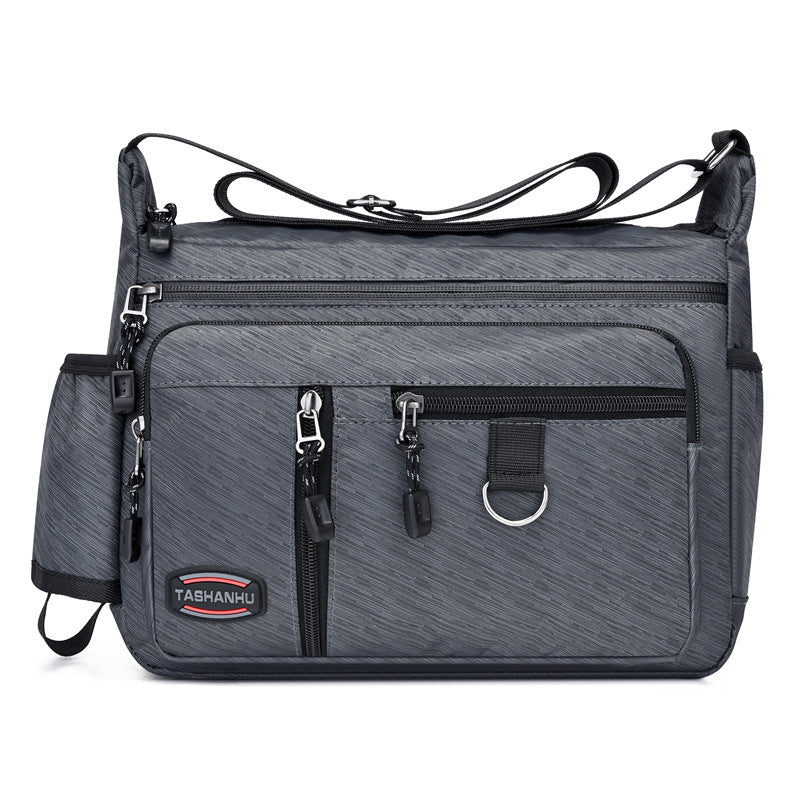 Men's Break Fashion Large Capacity Canvas Men's Shoulder Bags