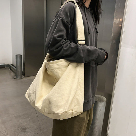 Women's & Men's Rotten Canvas Big Class Style Large Capacity Crossbody Bags