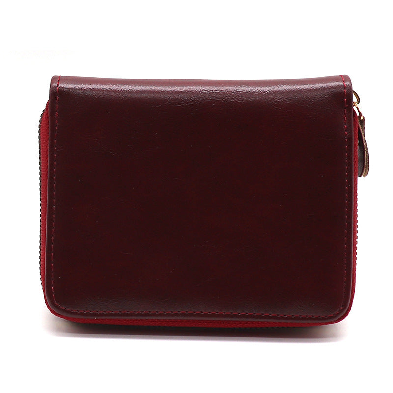 Vintage Organ Large Capacity Multifunctional Female Card Holder