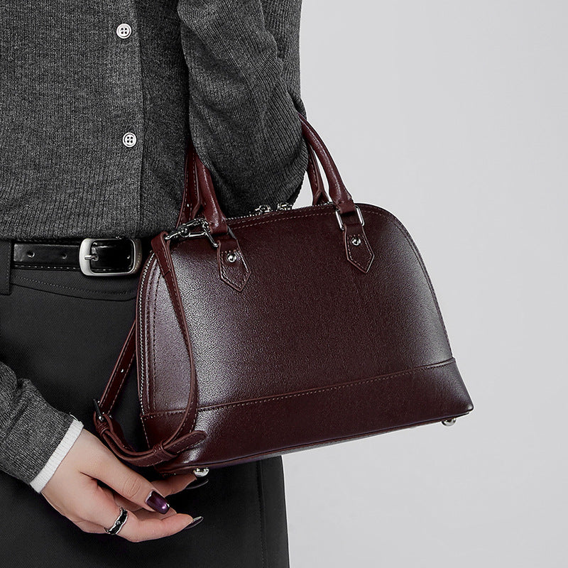 Women's Korean Solid Color Fashion Trendy High-grade Crossbody Bags