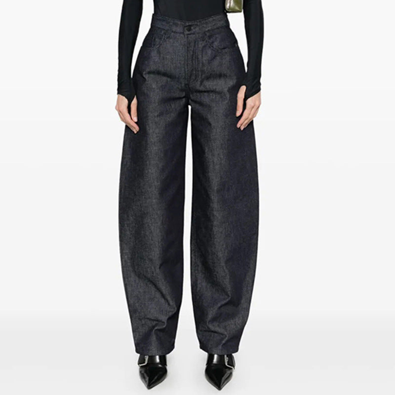 Women's Personality Autumn Fashion Temperament Leisure Style Jeans