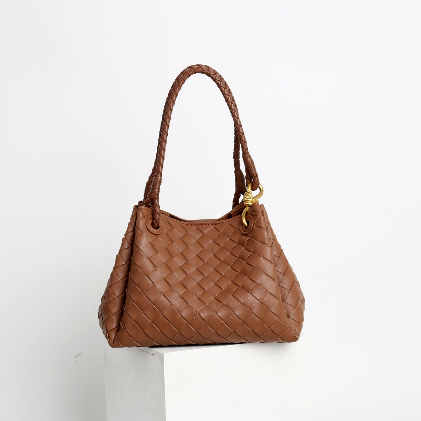 Cord Fastener Genuine Leather Woven Parachute Bags