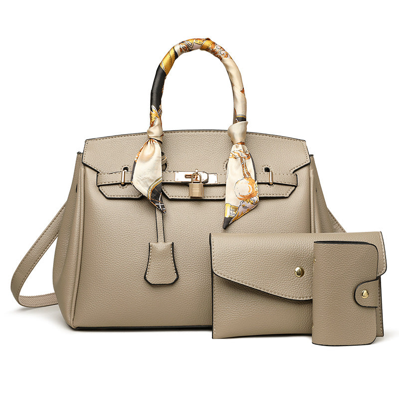 Comfortable Women's Retro High-grade Silk Scarf Bags