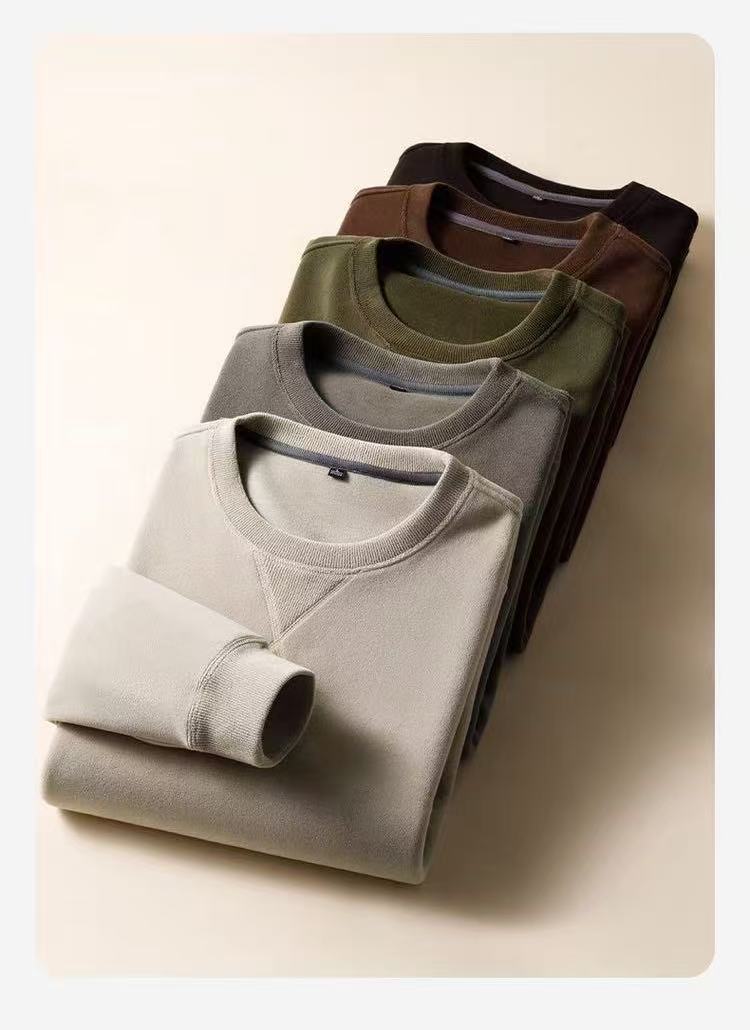 Men's High Quality Wool Polar Fleece Thickened Sweaters