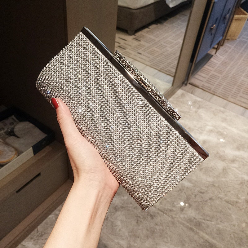 Women's Diamond Clutch Dinner Party Mother-in-law Evening Bags