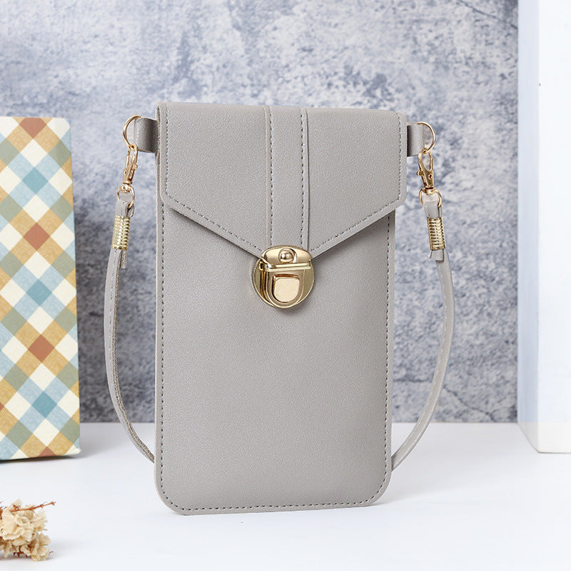 Women's Touch Screen Mobile Fashionable Korean Fashion Coin Purses