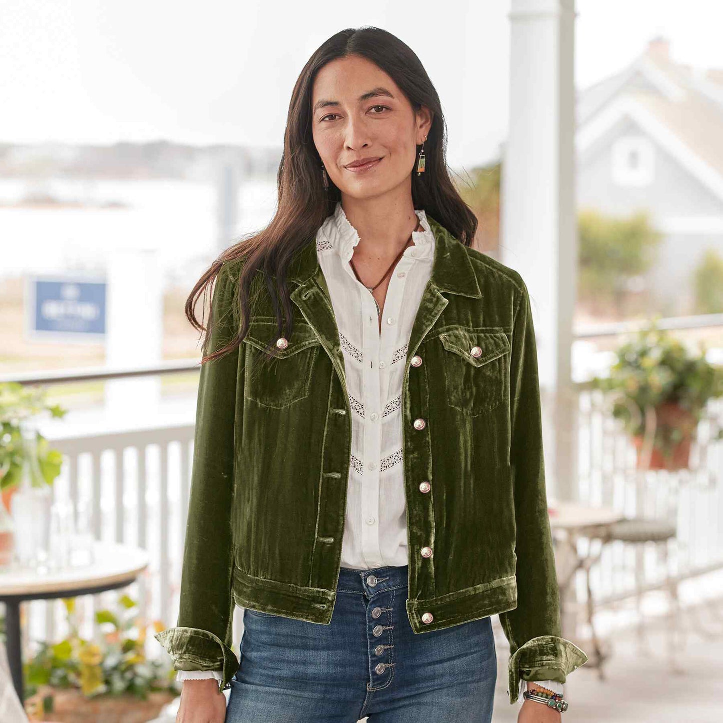 Women's Unique Slouchy Stylish Overalls Cropped Jackets