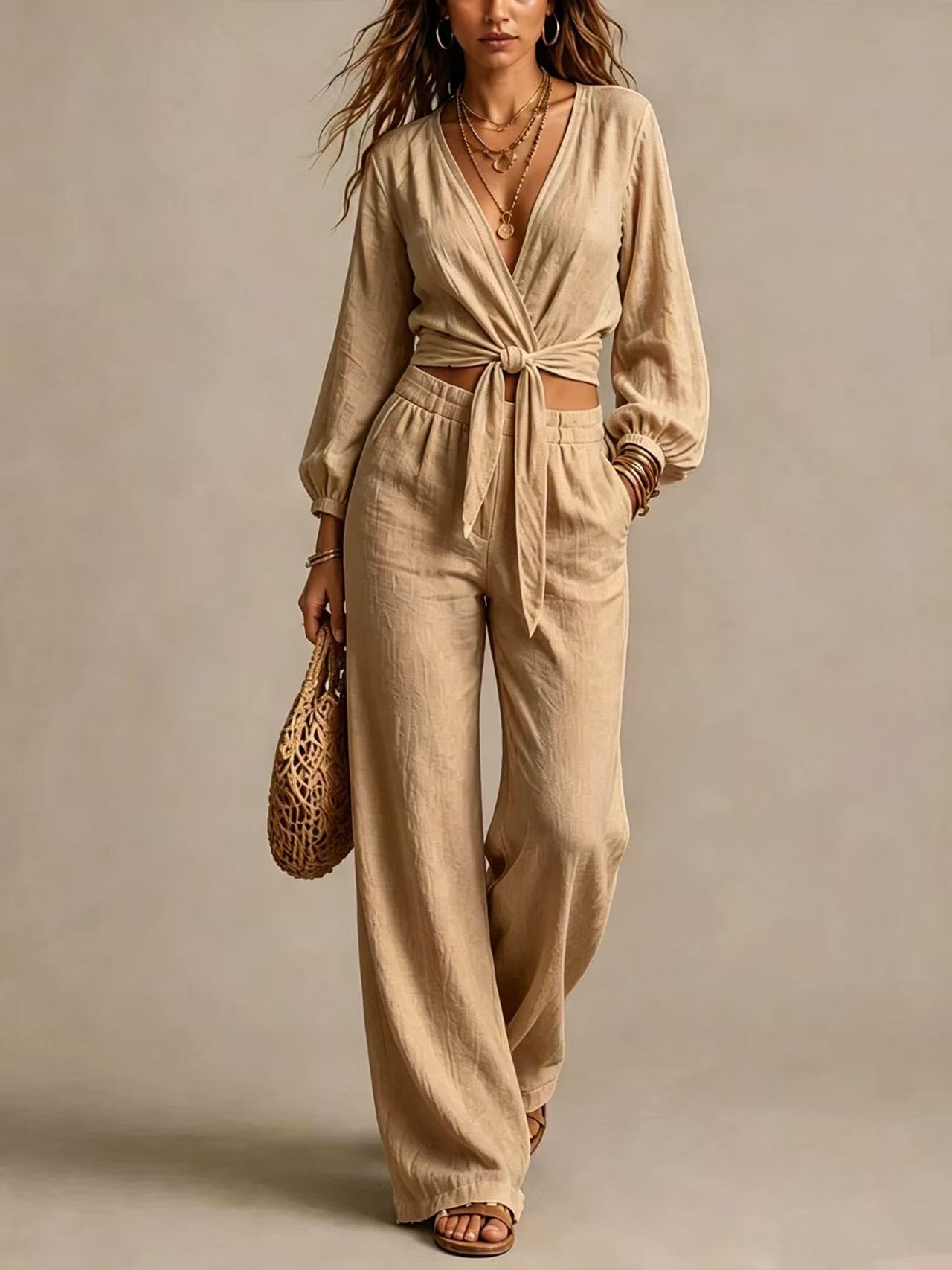 Creative Casual Women's Temperament Leisure Autumn Pants