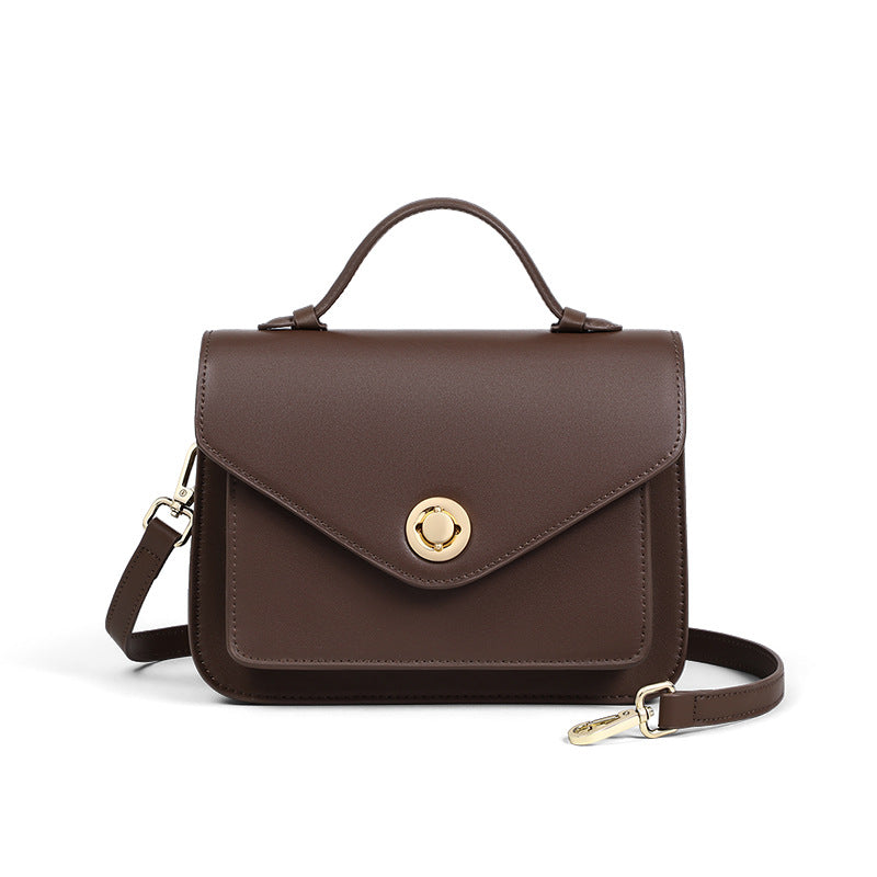 Women's Poor Genuine Leather Commuter High-grade Crossbody Bags