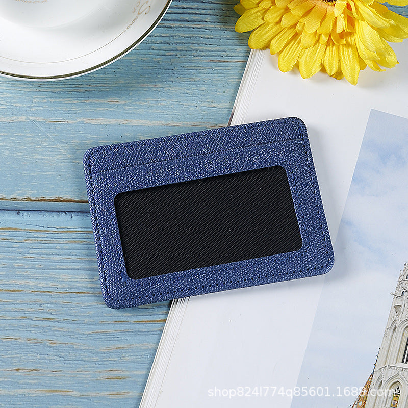 Versatile Leather Change Credit Mini Lightweight Card Holder