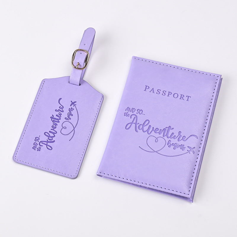 Brave Adventure Passport Cover Tag Ticket Id Package