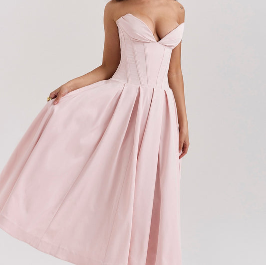 Autumn Solid Color Large Swing Sleeveless Suits