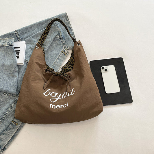 Korean Style Literary Lazy Commuter Double-sided Shoulder Bags