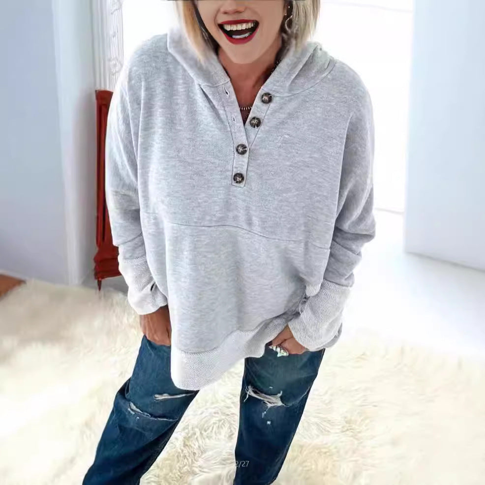 Versatile Unique Popular Women's Hooded Loose Clothing