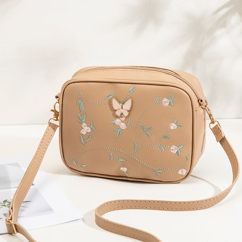 Fashion Butterfly Decoration Personal Change Packet Crossbody Bags