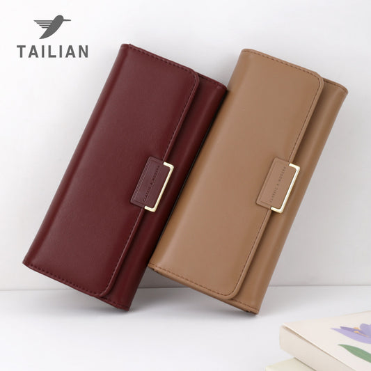 Women's Simple Fashion Long Large Capacity Ladies Wallets