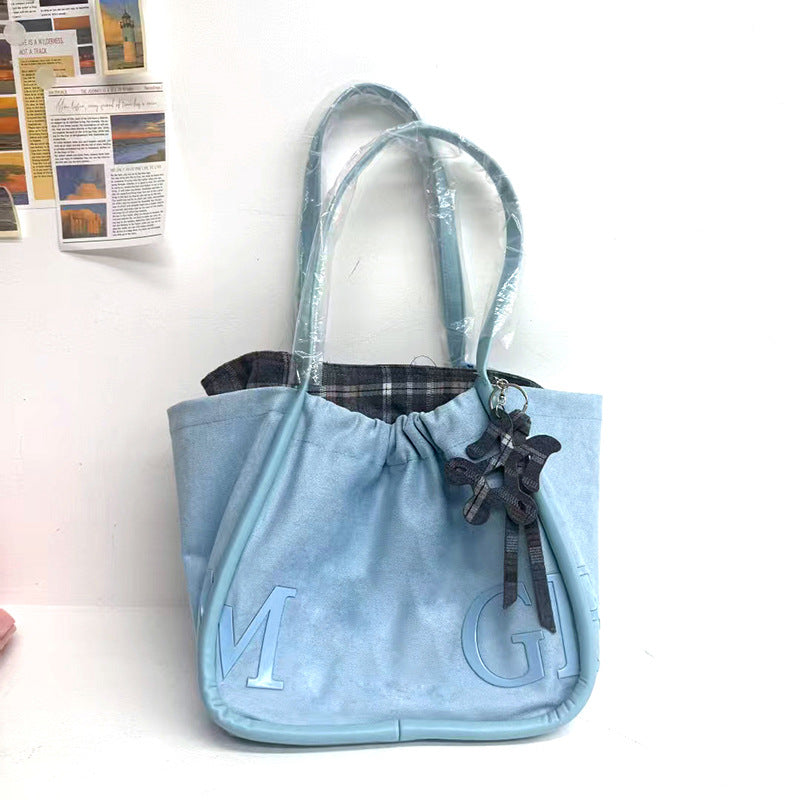 Women's Thailand Limited Deerskin Veet Embroidered Fashion Handbags