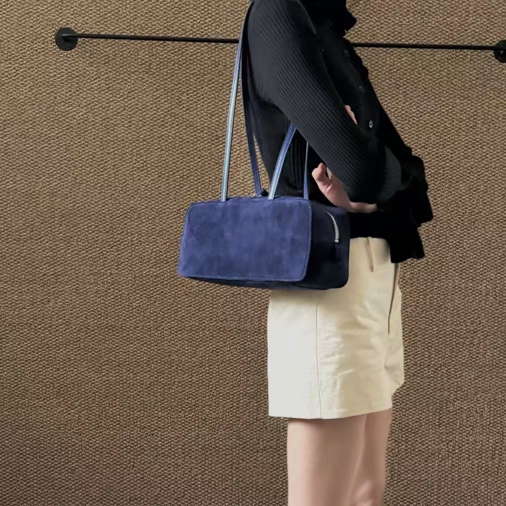 Leopard Print High-grade Portable Underarm Large Capacity Small Square Bags