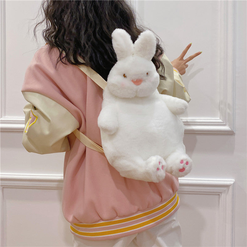 Big White Geese Cartoon Cute Duck Backpacks