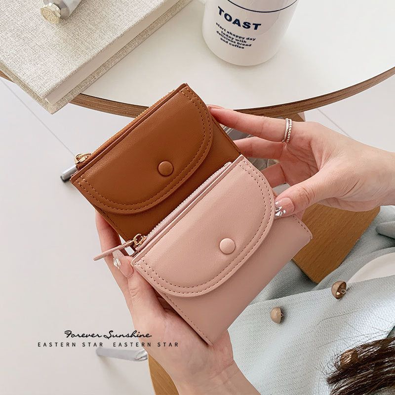 Women's High Sense Multifunctional Female Fashion Short Purses