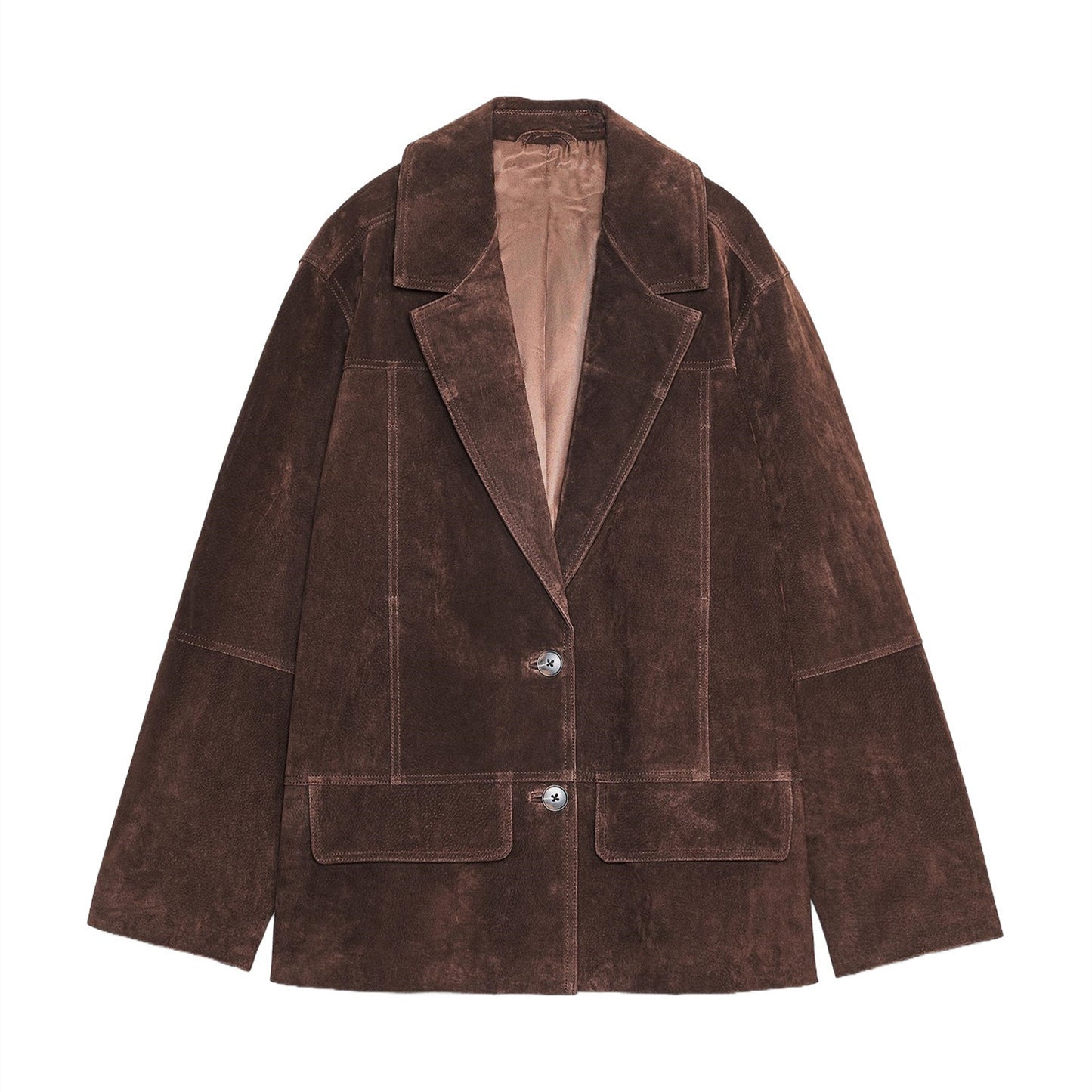 Women's Early Autumn Wear Commuting Fashion Leather Blazers