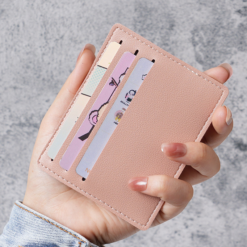 Women's & Men's & Mini Clamp Bus Bank One-piece Card Holder