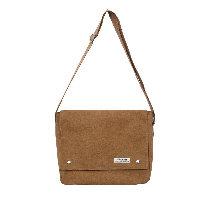 Women's & Men's & Computer Commuter Canvas Book Difference Men's Messenger Bags