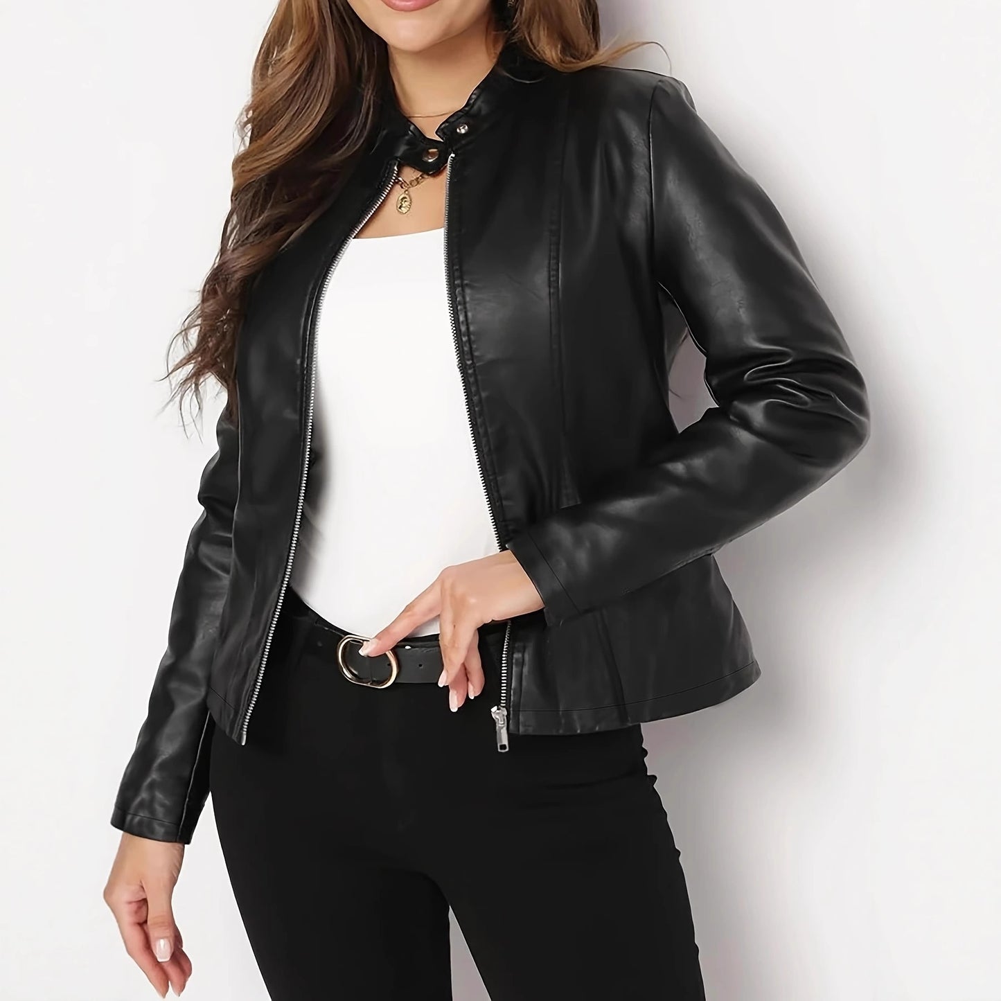 Fashion Leather Popular Chic Good Quality Jackets