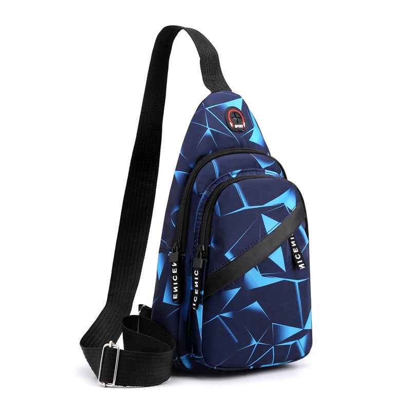 Men's Fashion Korean Style Lightweight Couple Men's Chest Bags