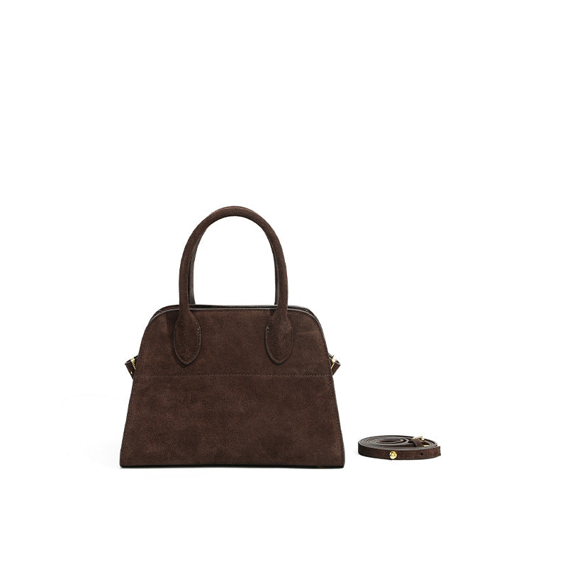 Female Niche High Sense Suede Hand Tote Bags