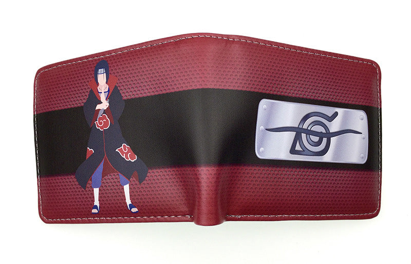 Ninja Red Cloud Four Generation Short Ladies Wallets