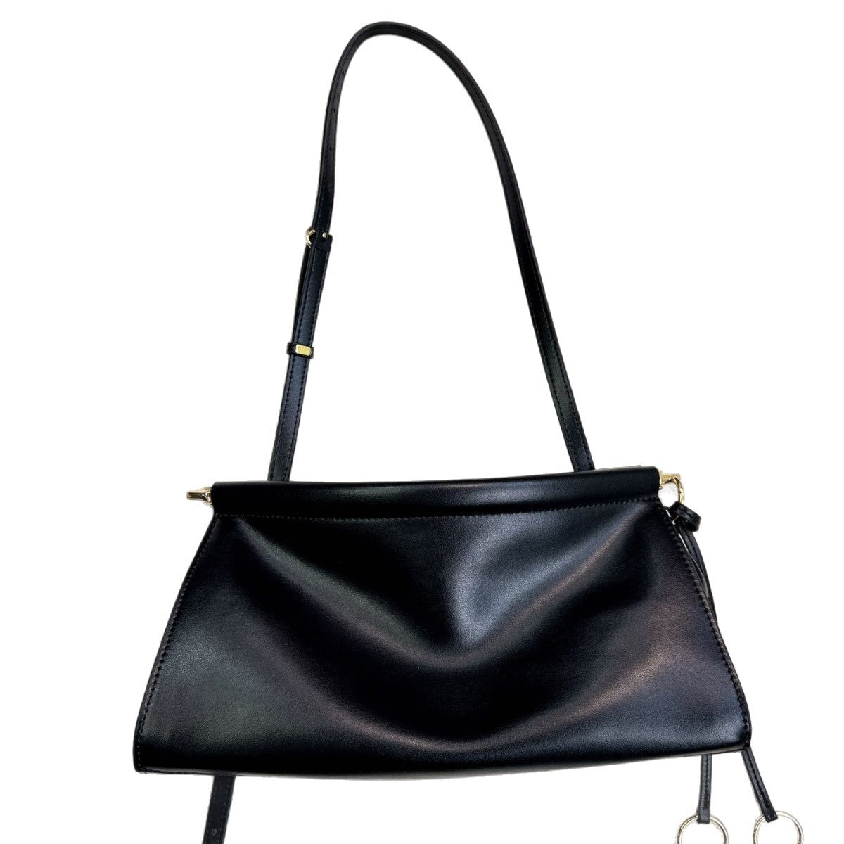 Pretty Genuine Leather Retro Baguette Underarm Bags