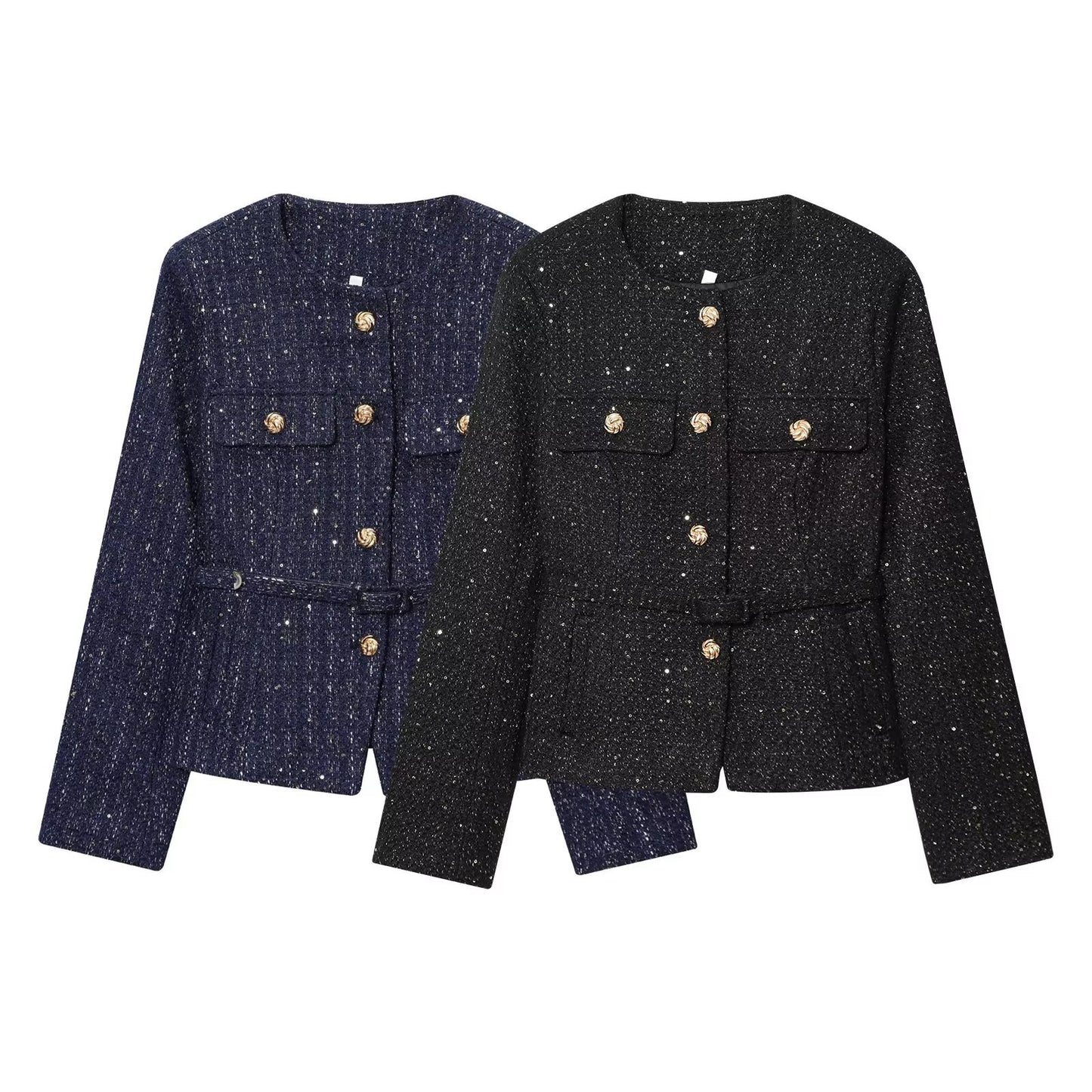 Women's Spring Casual Loose Design Long Sleeve Jackets