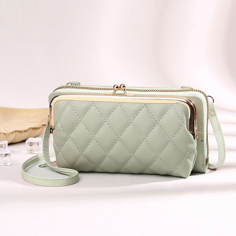 Women's Long Zipper Multiple Slots Expanding Cartoon Ladies Wallets