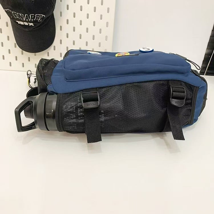 Trendy Male Portable Junior High Tutorial Men's Messenger Bags