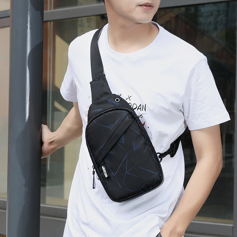 Women's & Men's & Trendy Oxford Cloth Men's Chest Bags