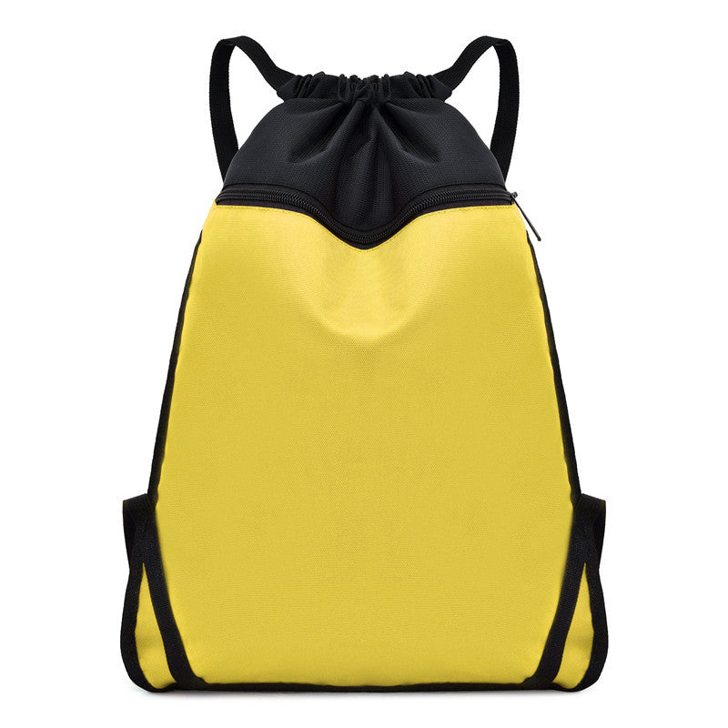 Women's & Men's & Fixed Drawstring Large Capacity Fitness Travel Bags