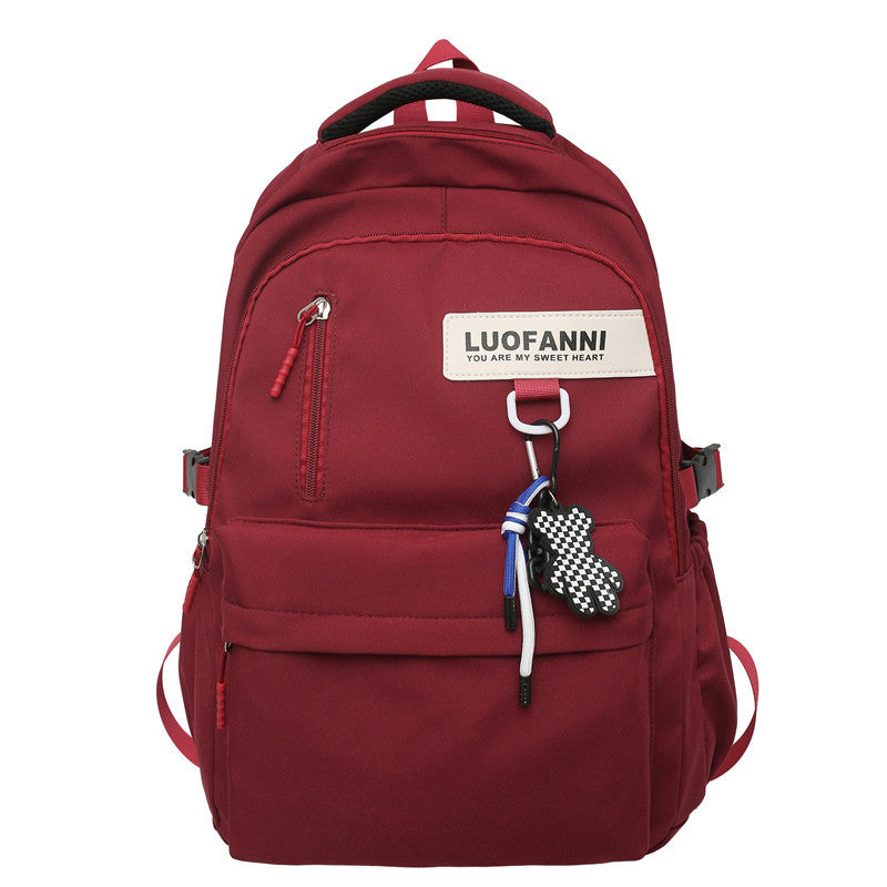 Men's Female Junior High College Simple For Backpacks