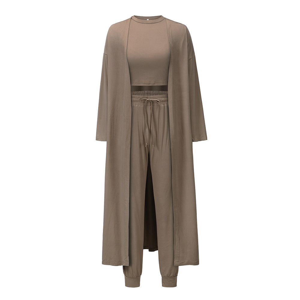 Women's Fashionable Knitted Three Slim Fit Graceful Pants