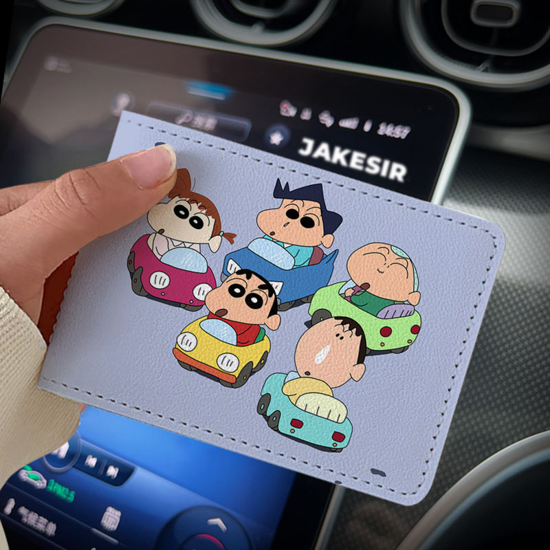 Cute License Protective Cover Driving Motor Card Holder