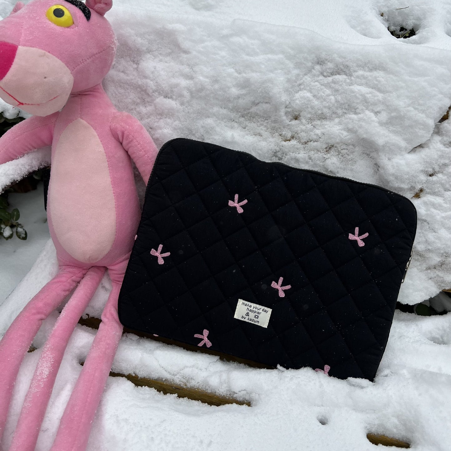 Computer Storage Cute Diamond Embroidered Notebook Bags